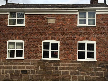 Completed uPVC Window Installation