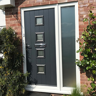 Completed Composite Doors Installation