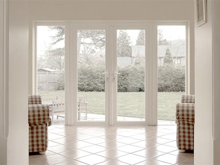 Completed French Doors Installation