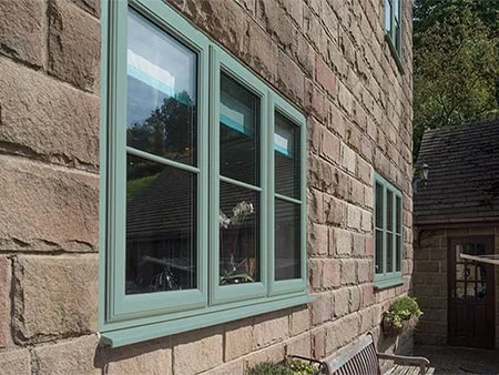 Green Sage uPVC Windows